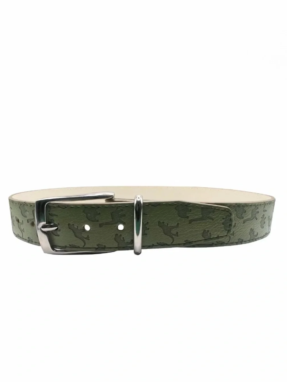 NWT - Green Dinosaur Print Belt